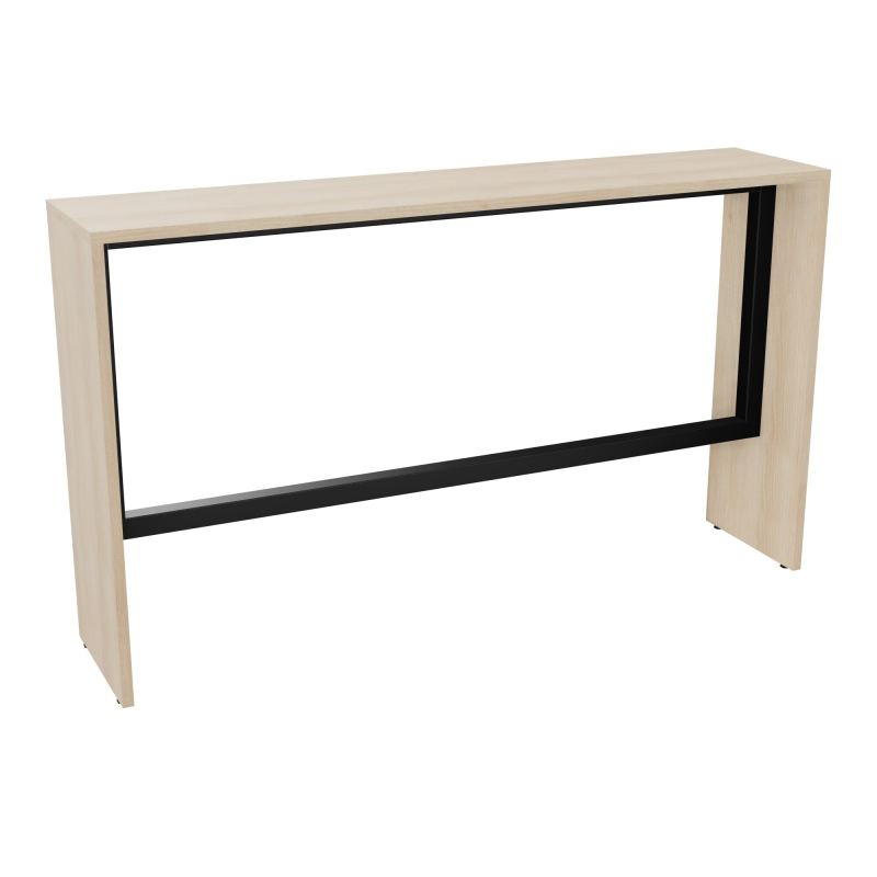 ELISA TABLE L180XP40XH105 PP2OBT PIEDS MÉLA ÉP25 CADRE MÉTAL REPOSE P.50X50 RZ SG