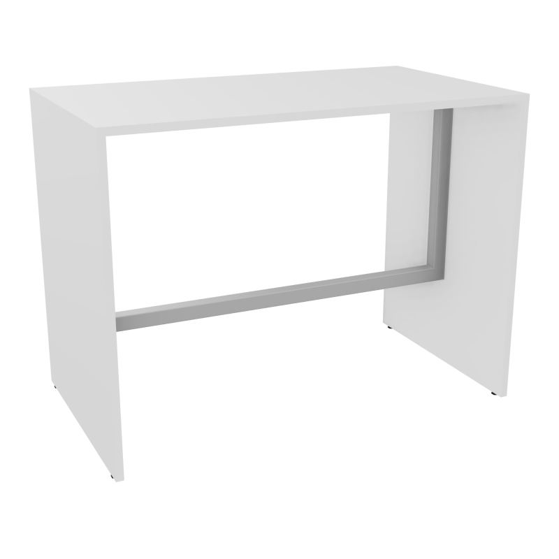 ELISA TABLE L140XP80XH105 NU PIED MÉLA ÉP25 CADRE MÉTAL REPOSE P.50X50 MG SA
