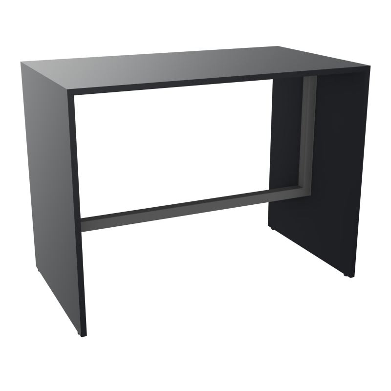 ELISA TABLE L140XP80XH105 NU PIED MÉLA ÉP25 CADRE MÉTAL REPOSE P.50X50 R9 SC
