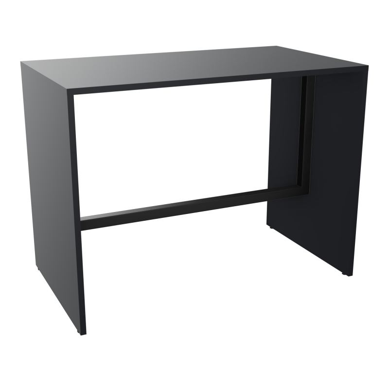 ELISA TABLE L140XP80XH105 NU PIED MÉLA ÉP25 CADRE MÉTAL REPOSE P.50X50 R9 SG