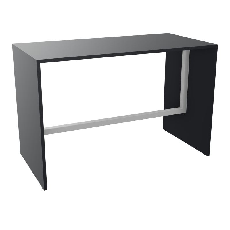 ELISA TABLE L160XP80XH105 NU PIED MÉLA ÉP25 CADRE MÉTAL REPOSE P.50X50 R9 SA