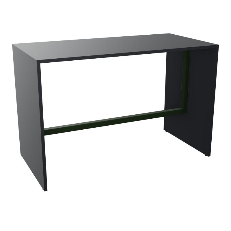 ELISA TABLE L160XP80XH105 NU PIED MÉLA ÉP25 CADRE MÉTAL REPOSE P.50X50 R9 ST