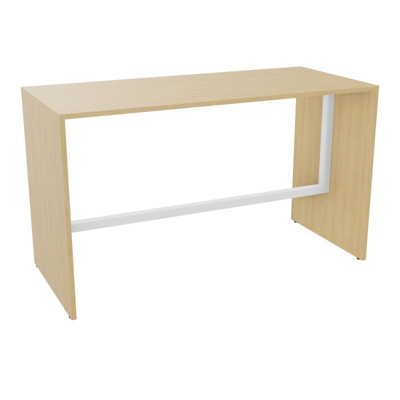 ELISA TABLE L180XP80XH105 NU PIED MÉLA ÉP25 CADRE MÉTAL REPOSE P.50X50 R1 SO