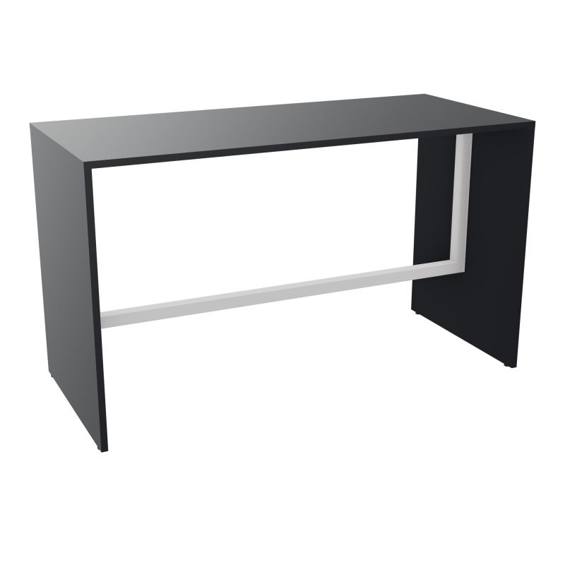 ELISA TABLE L180XP80XH105 NU PIED MÉLA ÉP25 CADRE MÉTAL REPOSE P.50X50 R9 SD