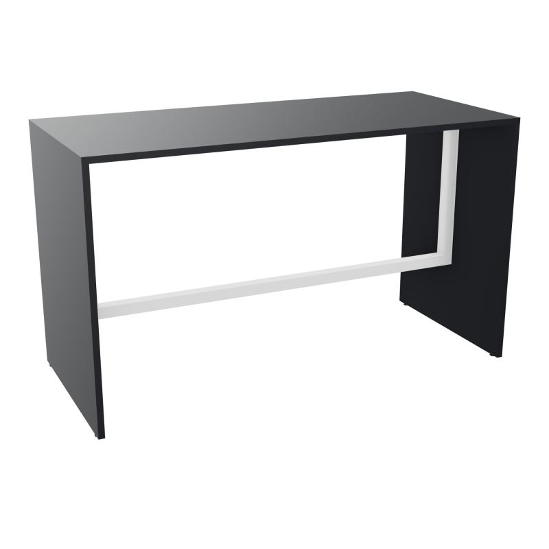 ELISA TABLE L180XP80XH105 NU PIED MÉLA ÉP25 CADRE MÉTAL REPOSE P.50X50 R9 SO