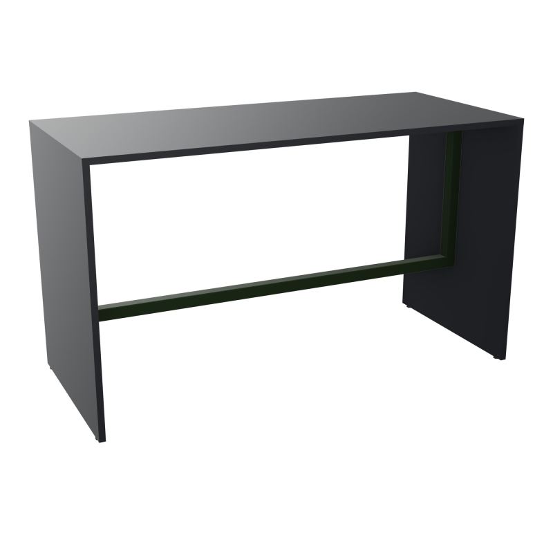 ELISA TABLE L180XP80XH105 NU PIED MÉLA ÉP25 CADRE MÉTAL REPOSE P.50X50 R9 ST