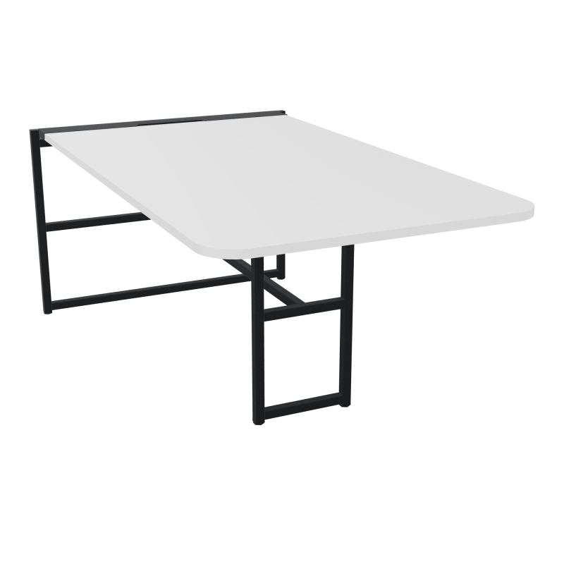 TABLE ALMA H74CM ÉP25 MM L98XP180+GOULOTTE+CAPOT PIVOTANT+GAINE ZIPPÉE LONG 75 CM MG ZP