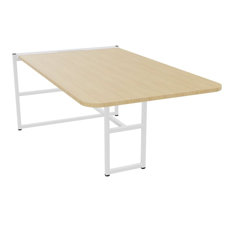 TABLE ALMA H74CM ÉP25 MM L98XP180+GOULOTTE+CAPOT PIVOTANT+GAINE ZIPPÉE LONG 75 CM R1 ZO