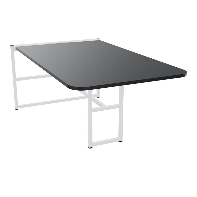 TABLE ALMA H74CM ÉP25 MM L98XP180+GOULOTTE+CAPOT PIVOTANT+GAINE ZIPPÉE LONG 75 CM R9 ZO