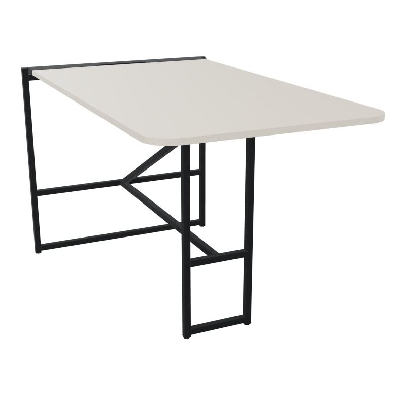 TABLE ALMA H105CM ÉP25 MM L98XP180+GOULOTTE+CAPOT PIVOTANT+GAINE ZIPPÉE LONG 150 CM N5 ZP