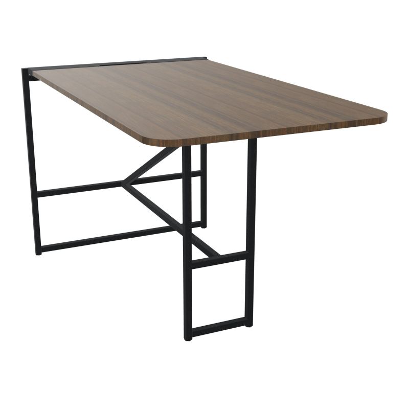 TABLE ALMA H105CM ÉP25 MM L98XP180+GOULOTTE+CAPOT PIVOTANT+GAINE ZIPPÉE LONG 150 CM N6 ZP