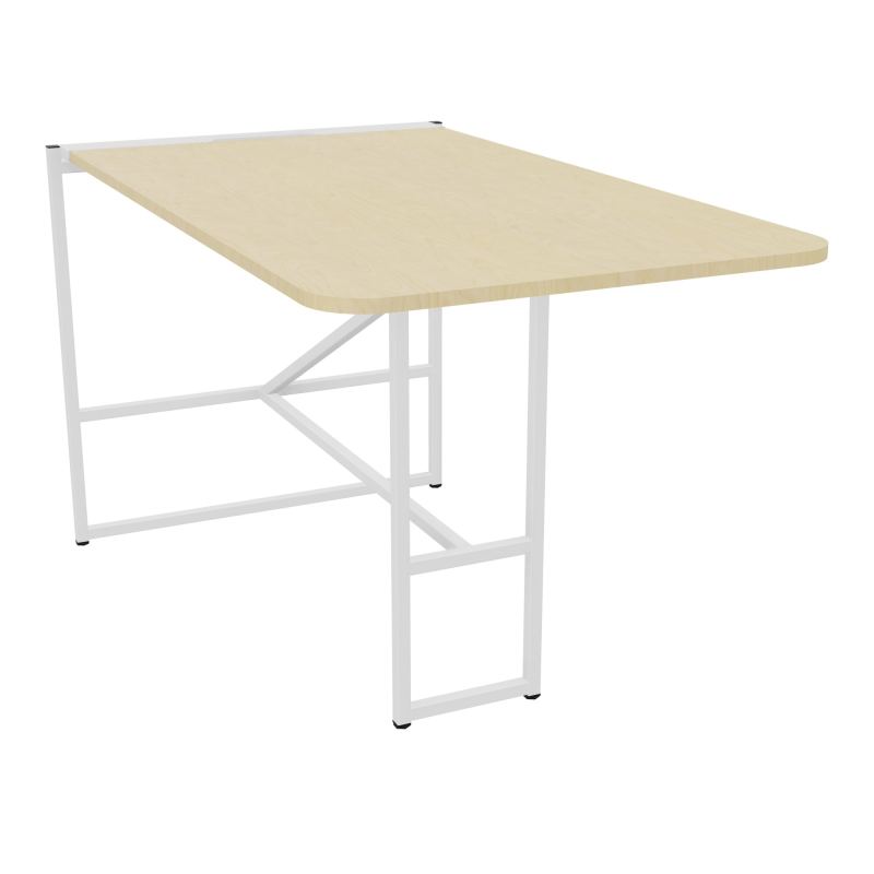 TABLE ALMA H105CM ÉP25 MM L98XP180+GOULOTTE+CAPOT PIVOTANT+GAINE ZIPPÉE LONG 150 CM N8 ZO