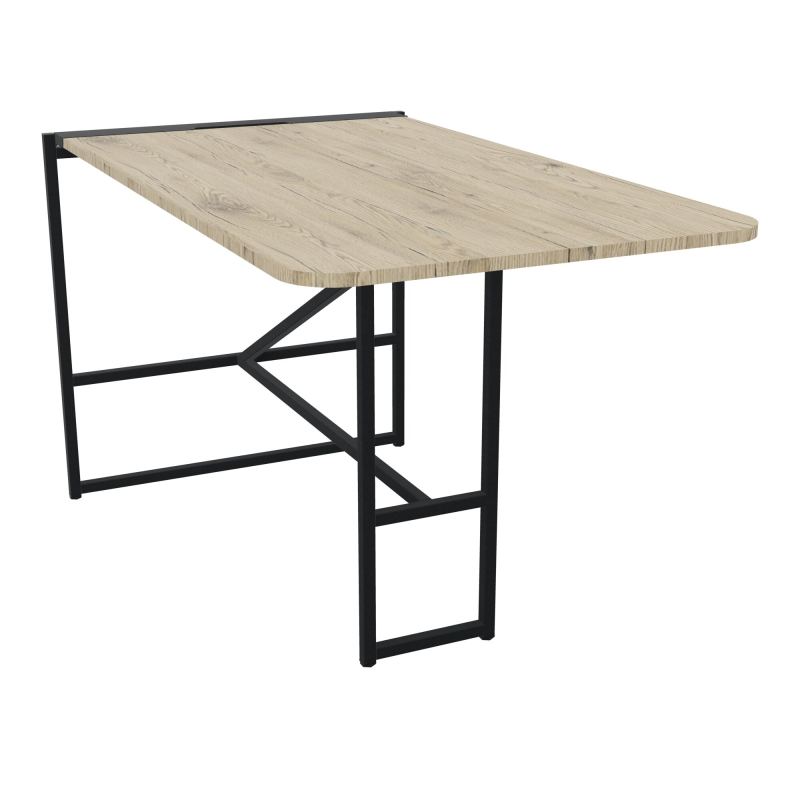 TABLE ALMA H105CM ÉP25 MM L98XP180+GOULOTTE+CAPOT PIVOTANT+GAINE ZIPPÉE LONG 150 CM R3 ZP
