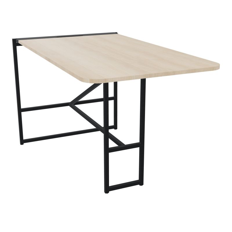 TABLE ALMA H105CM ÉP25 MM L98XP180+GOULOTTE+CAPOT PIVOTANT+GAINE ZIPPÉE LONG 150 CM RZ ZP
