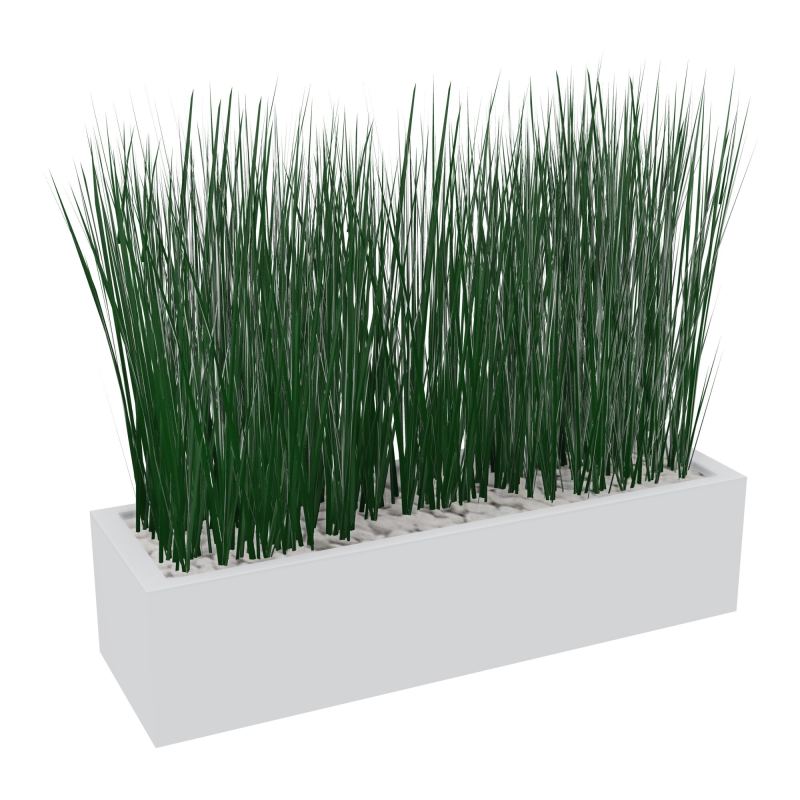JARDINIÈRE GRAMINÉES H70 H.70X L. 80 X P.20 CM OG OG